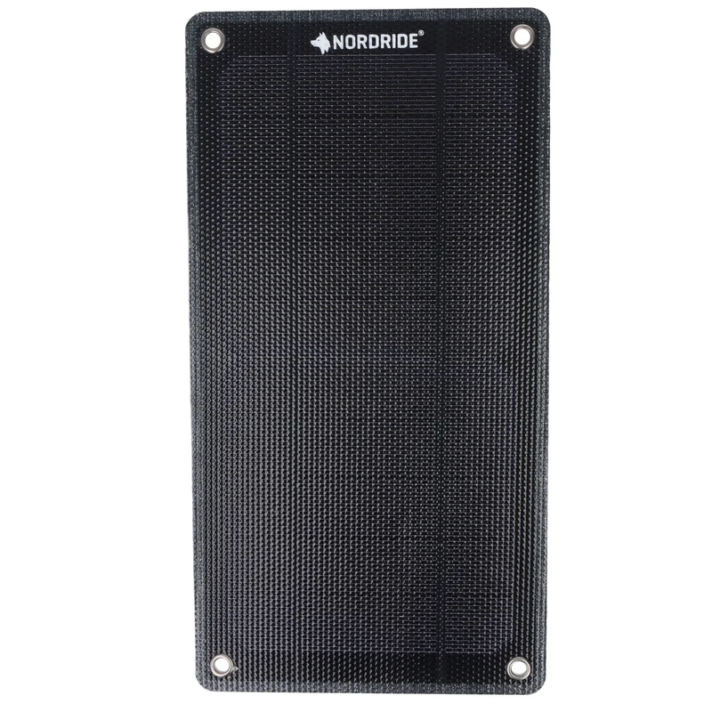 AccuCell Nordride Solarpanel, 7810 Solar Pulse, Solarladegerät mit 7W, mit USB-A Anschluss, integrierter Ständer