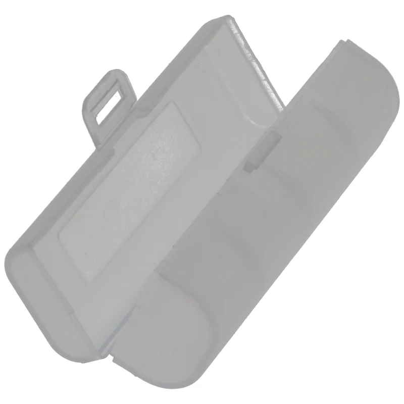 Accucell Universal AccuSafe Aufbewahrungsbox für 1 Stück 18650, 16650 Li-ion Akku, Farbe transparent, Innenmaße max. 64x18x18mm
