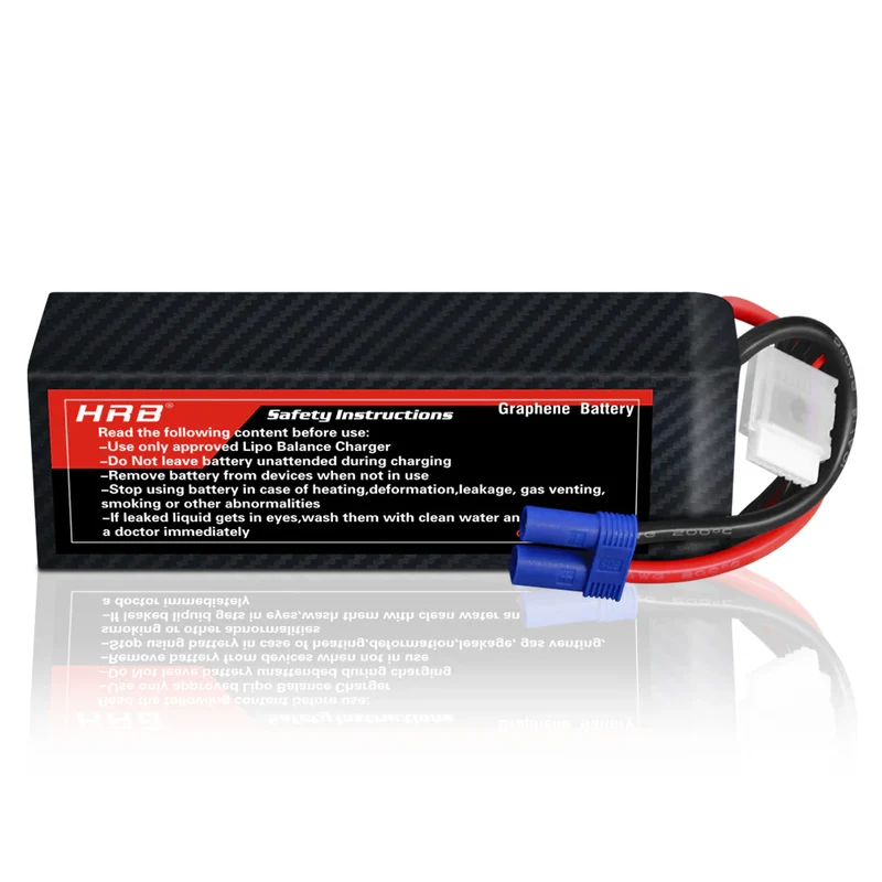 HRB LiPo Akku Graphene 22,2V 5000mah 100C EC5