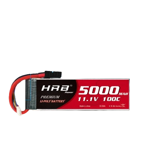HRB 3S 5000mAh 11,1V 100C LiPo-Akku mit XT90 (2 St.)