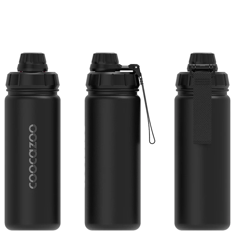 Coocazoo Tritan Zubehör 750 ml - Botella de agua (Black)