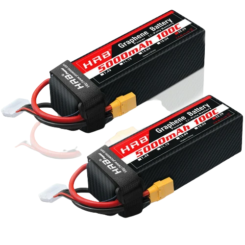 HRB 3S 5000mAh 11,1V 100C XT90 Graphene Lipo Akku (2 Stück)