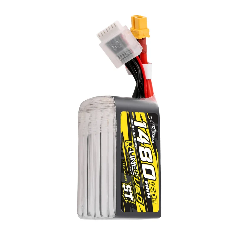 Tattu R-Line V6 1480mAh 6S 160C ST LiPo-Akku mit XT60