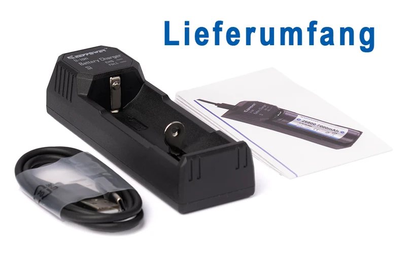 Keeppower S1 Ladegerät für Li-Ion Akkus 18650–32650 | Schnellladung 2A | 26800 mit ud ohne PCB