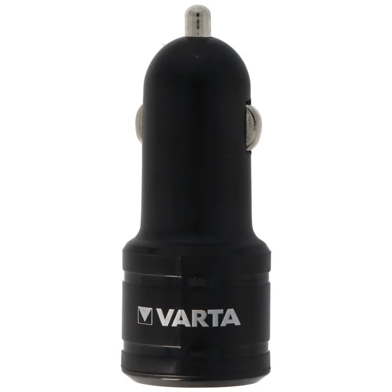 Varta 57932 Car Charger Dural USB Ausgang 2,4A und USB Type C 3,0A Output USB-C