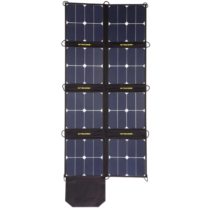 Nitecore NPS400 Power Station 117000mAh und Nitecore FSP100 faltbares Solarpanel mit max. 100W