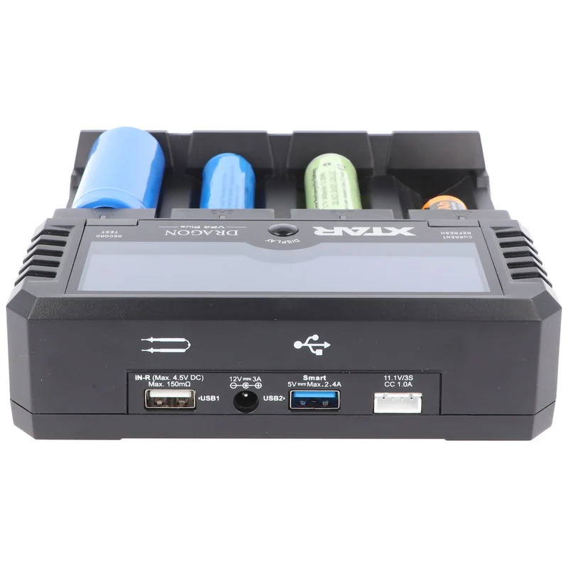 Xtar Universal Schnell-Ladegerät für Li-Ion, NiMH und 3s Akkupack, Akkulänge max. 73mm