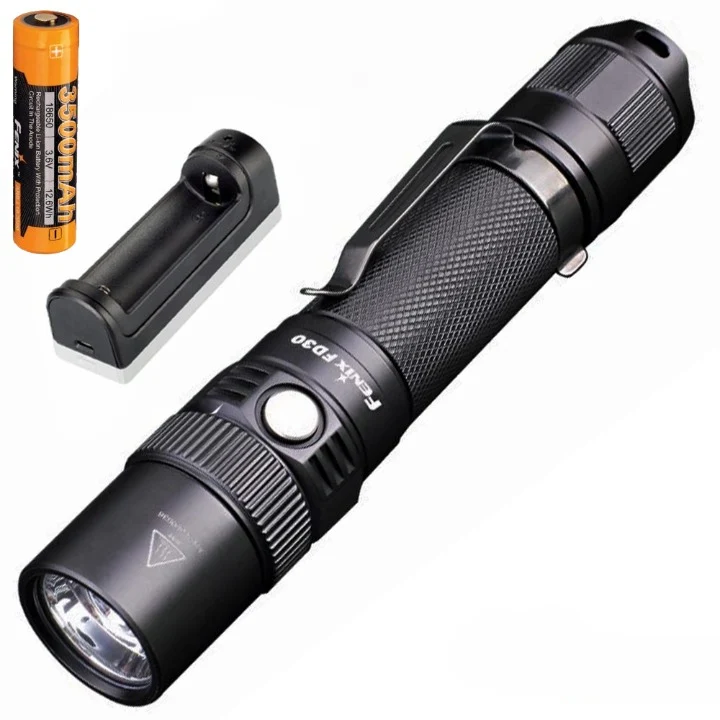 Fenix FD30 LED Taschenlampe mit Cree XP-L HI 360 Grad fokussierbar inkl. 3500mAh Akku
