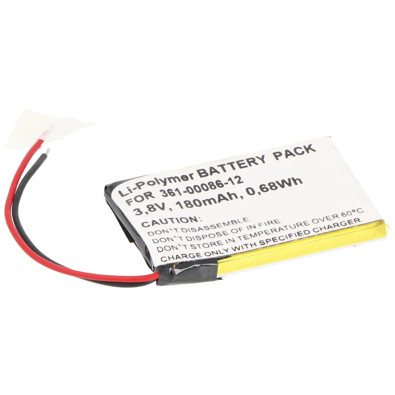 AccuCell Akku passend für Garmin Venu, Fenix 6s Pro, Li-Polymer, 3,8V, 180mAh, 0,68Wh, ohne Werkzeug