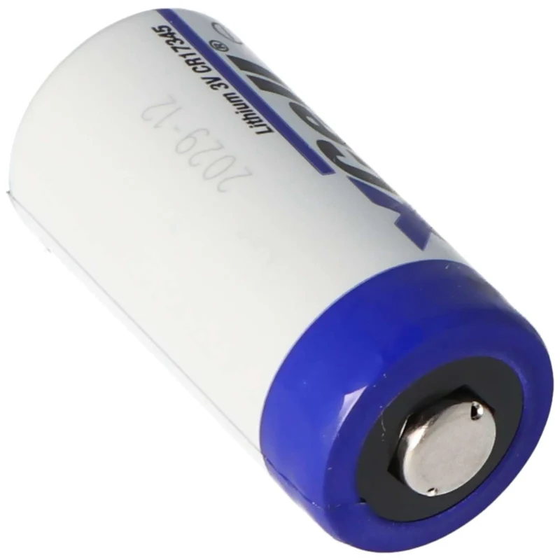 XCell Photobatterie CR123A Lithium Batterie 3 Volt max. 1550mAh, 34,5x17mm 19Gramm Lose Ware bulk