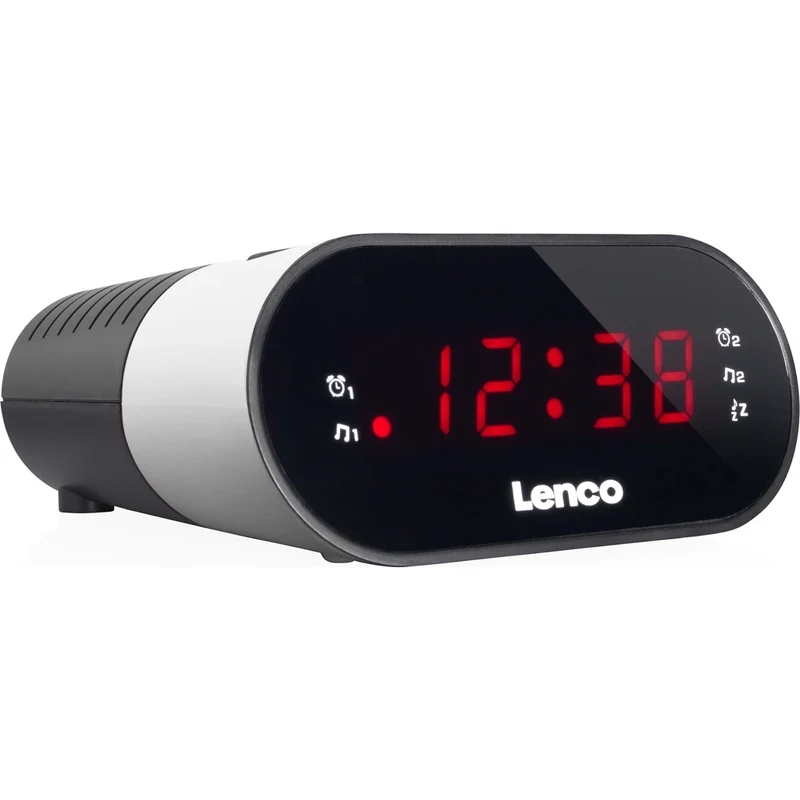 Lenco Uhrenradio analog CR-07 WHITE