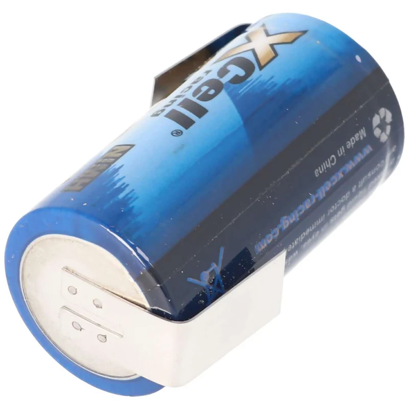 XCell 4500mAh Sub-C NiMH Akku mit Lötfahne Z-Form