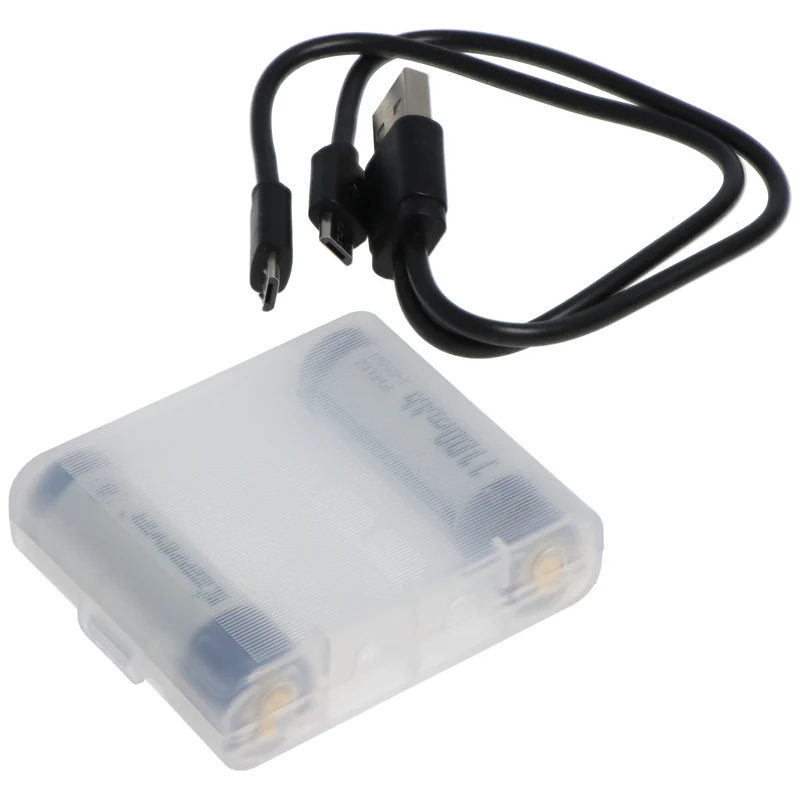 Keeppower Li-ion Akku 14500 mit 1100mAh 3,7V, 50,3x14,2mm, mit USB Lademöglichkeit
