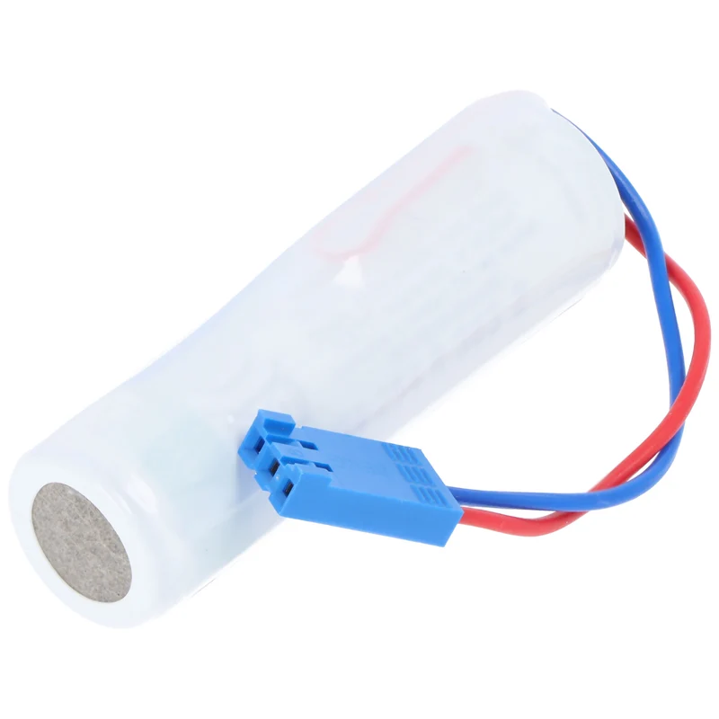Saft LS14500 3,6 Volt 2600mAh mit Kabel und Stecker, 3-poliger Stecker, 2fach belegt