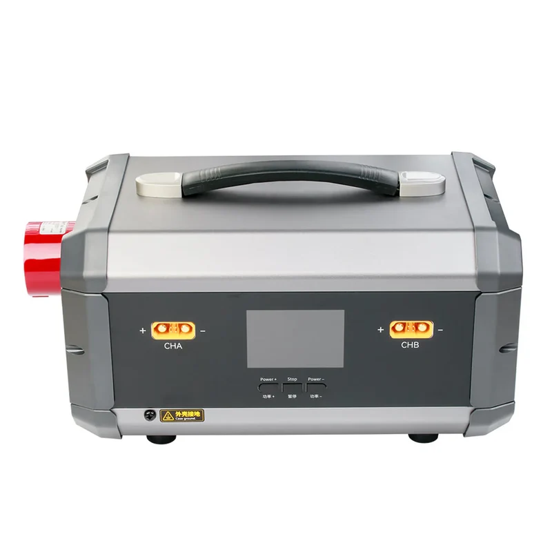 Tattu 7200W PRO Dual Smart Charger 120A/9000W für 12S-14S Smart Battery