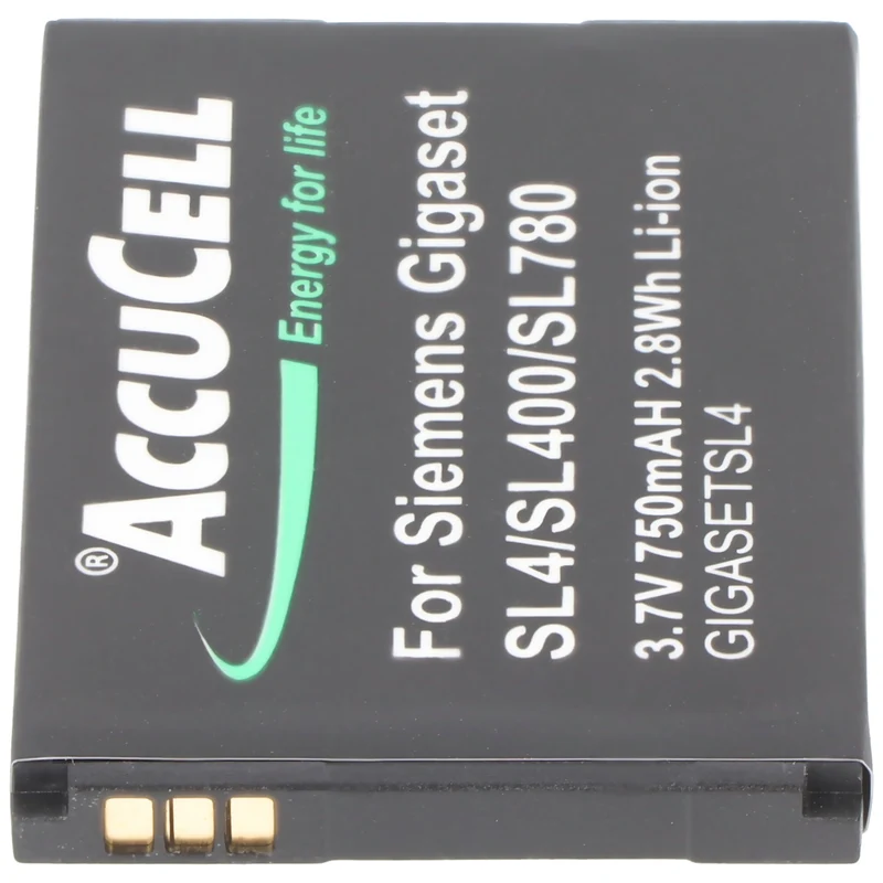 AccuCell Akku passend für Siemens Gigaset V30145-K1310K-X444, V30145-K1310-X445