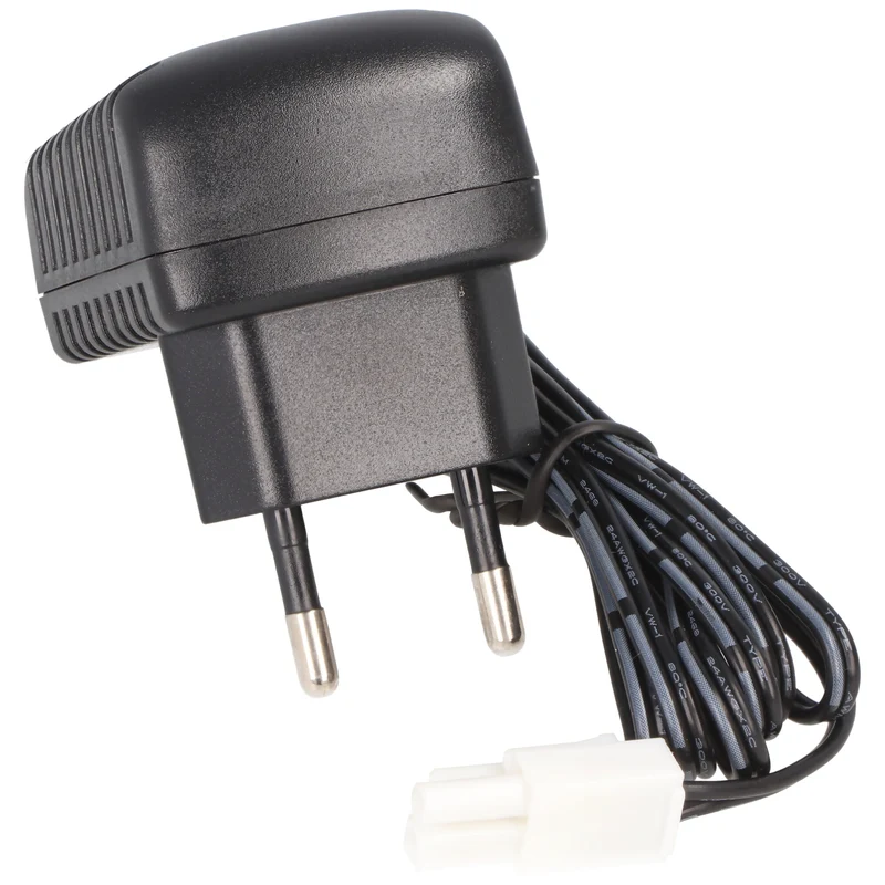 AccuCell Netzteil nur für RC Akkus mit Mini Tamiya Stecker 9.6V Ladestrom 250mA Stecker Mini ca. 13x1,8x9mm