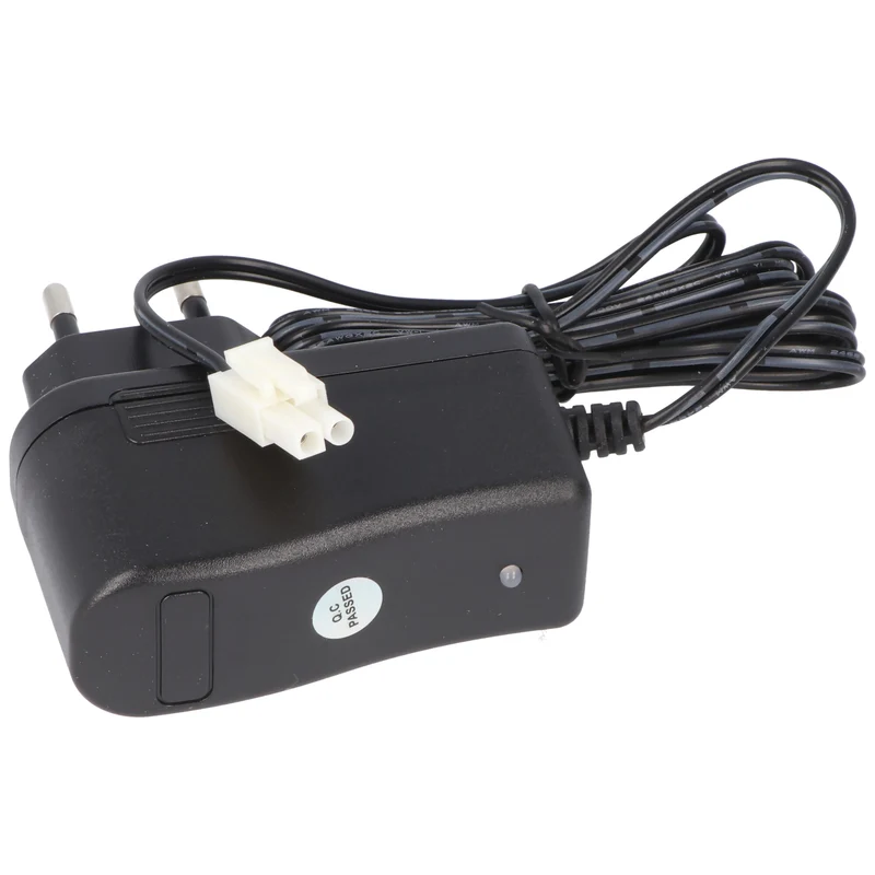 AccuCell Mini-Stecker mit 9,5 mm Breite, Netzteil nur für RC Akkus mit dem kleineren Mini Tamiya Stecker 4.8V, 250mA