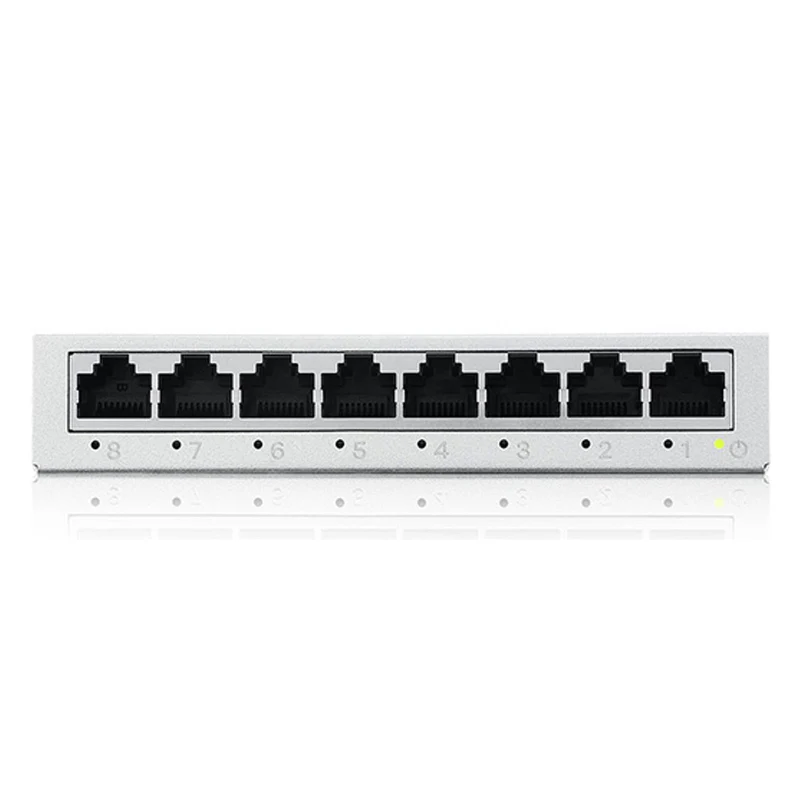 Zyxel GS-108BV5-EU0101F Netzwerk-Switch Unmanaged L2 Gigabit Ethernet (10/100/1000)