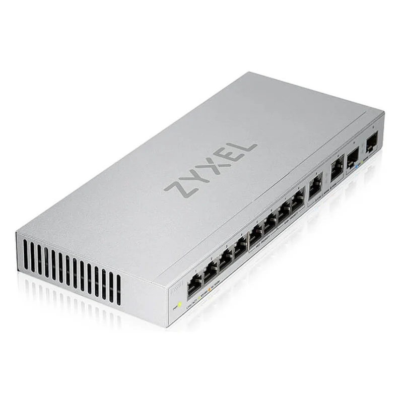 Zyxel XGS1010-12-ZZ0102F Netzwerk-Switch Unmanaged Gigabit Ethernet (10/100/1000) Grau