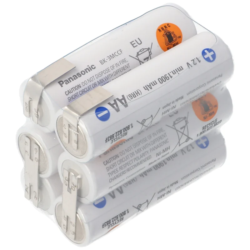 Panasonic Akku passend für den Ansmann AS10H Plus Akku 5032231, 2000mAh, 2100 Ladezyklen