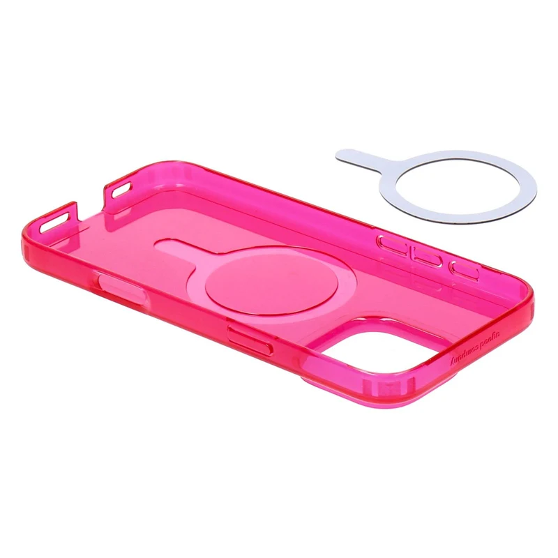 agood company CLRPRTCT Case rosa passend für iPhone 16 Pro Max mit Magsafe