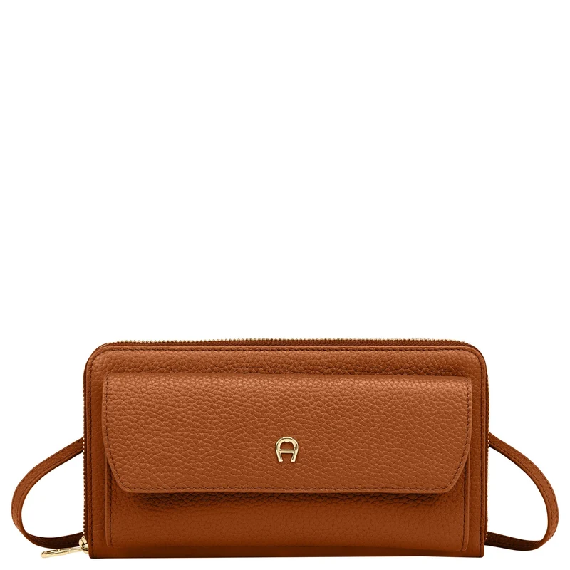 Aigner Fashion - Funda para teléfono/cartera 6cc 20 cm (color: marrón cognac)