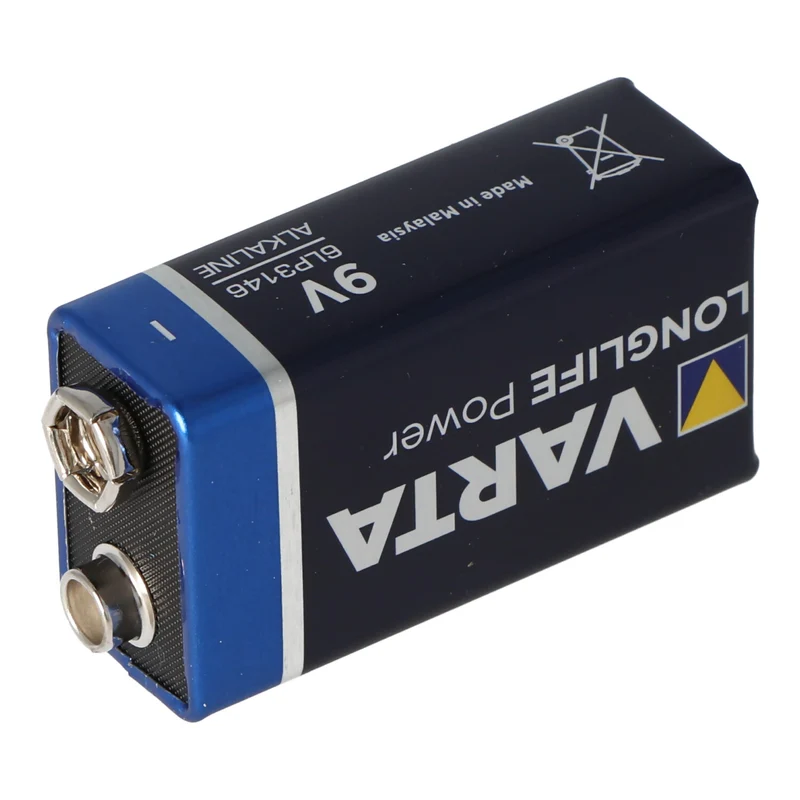 Varta Longlife Power 9-Volt Block Batterie 1 Stück lose Ware unverpackt