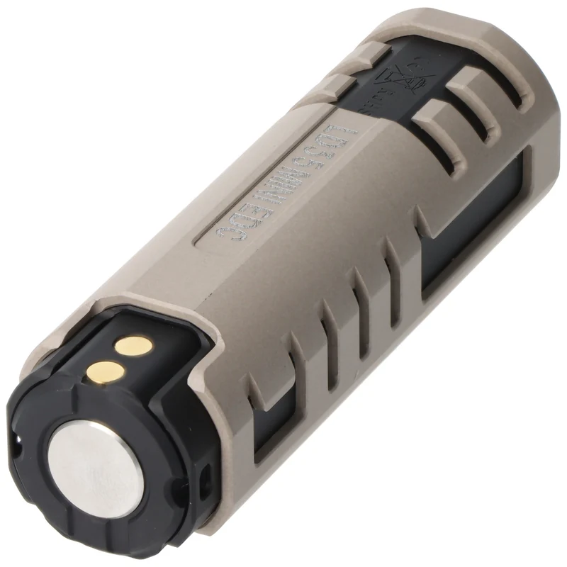 Imalent LD35 LED-Taschenlampe, Premium Edition mit Ladebox, bis zu 1200 Lumen, grau