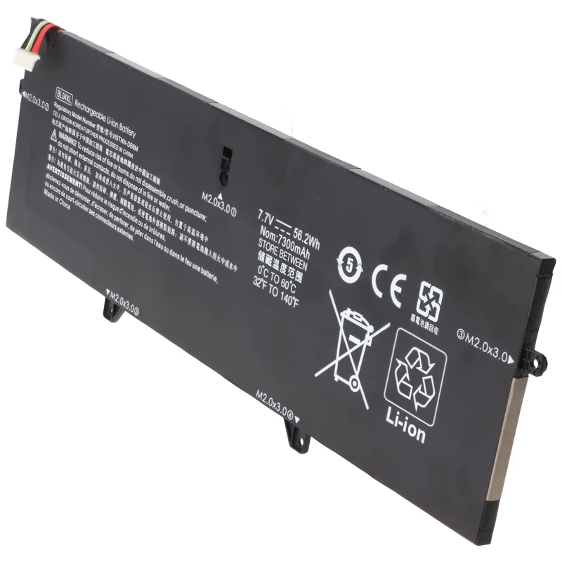 AccuCell Akku passend für HP EliteBook x360 1040 G5/G6, Li-Polymer, 7,7V, 7270mAh, 56Wh