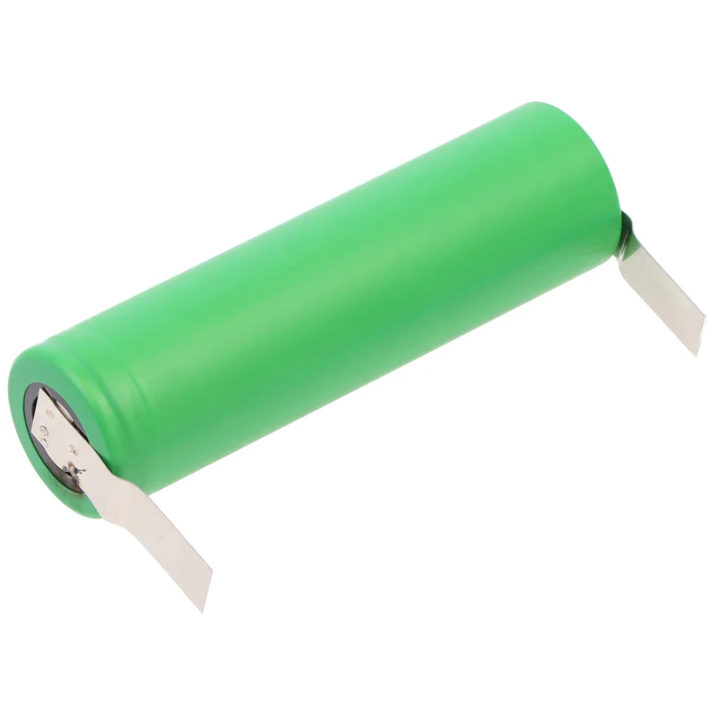 Sony Konion US18650VTC5D Akku, 3,6V bis 3,7V 2800mAh, maximal 35A Stromabgabe, mit Lötfahne U-Form