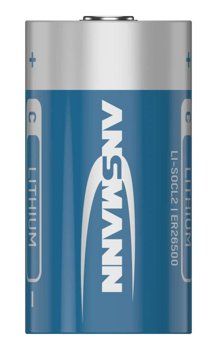 ANSMANN Lithium-Thionylchlorid Batterie ER26500 C 3,6 Volt 1523-0005