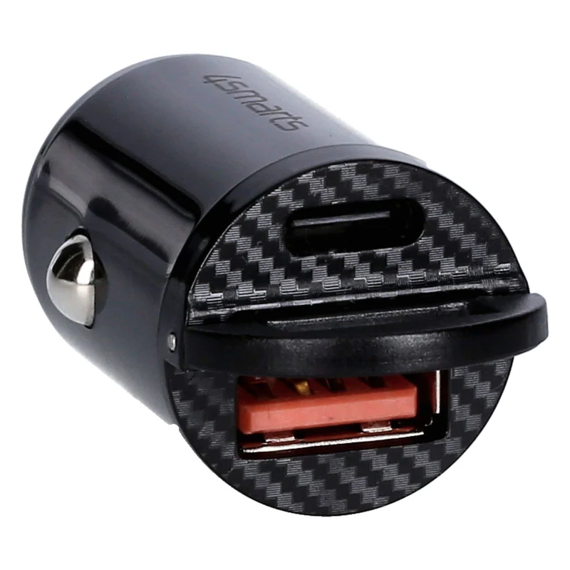 4smarts Fast Car Charger Voltroad Pico Dual 20W schwarz
