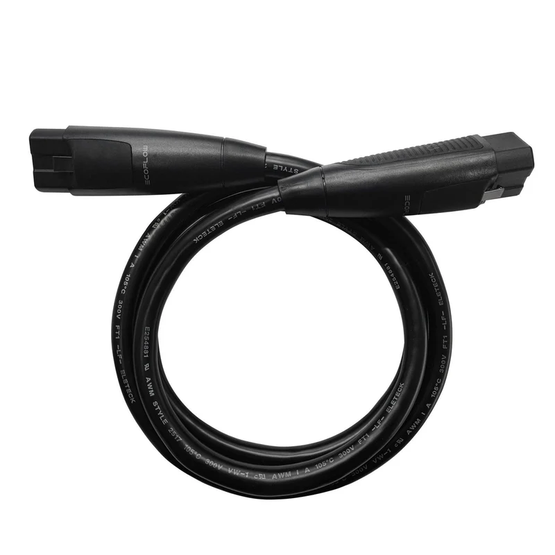 EcoFlow Infinity Stromkabel 2m Schwarz (102199) 0% MwSt. (gem. § 12 Abs. 3 UStG)