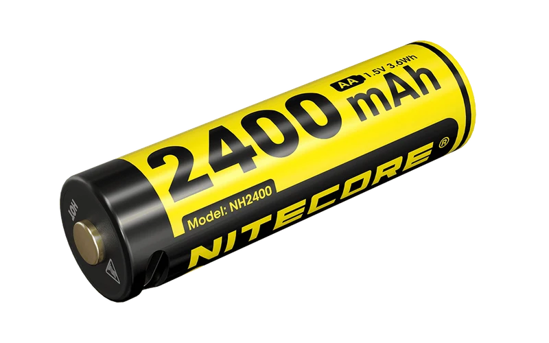 Nitecore Li-Ion Akku, 1,5V, USB-C, 2400mAh (4 St.)