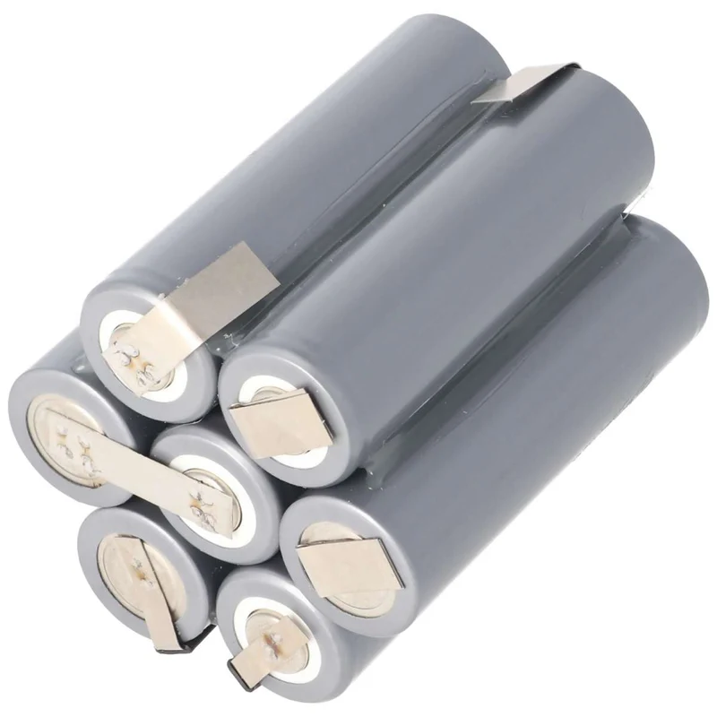 AccuCell Akkupack zum Selbsteinbau passend für Metz Blitzlicht 76-56, 7656, Mecablitz 76 MZ NiMH, Flattop 8,4V 2200mAh
