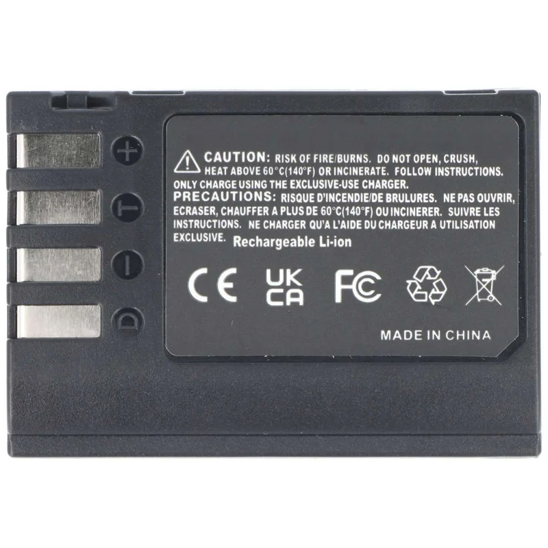 AccuCell Akku passend für Panasonic DMW-BLK22, Li-Ion, 7,2V, 2280mAh, 16,4Wh, schwarz