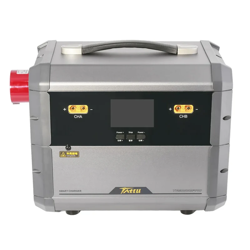 Tattu 9000 Pro Smart-Ladegerät für 12S-18S Smart-Akku | Zweikanal | 120A/9000W