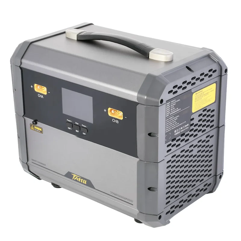 Tattu 9000 Pro Smart-Ladegerät für 12S-18S Smart-Akku | Zweikanal | 120A/9000W