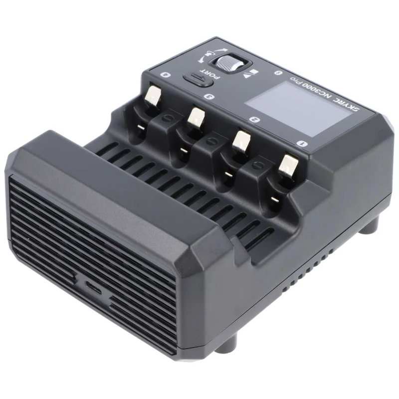 SkyRC NC3000 Pro intelligentes Ladegerät mit Analyse-Funktion für NiMH/NiCD Akkus der Größe AA, AAA