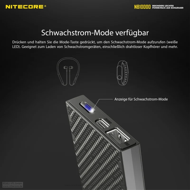 Nitecore Powerbank NB10000 - 10000mAh