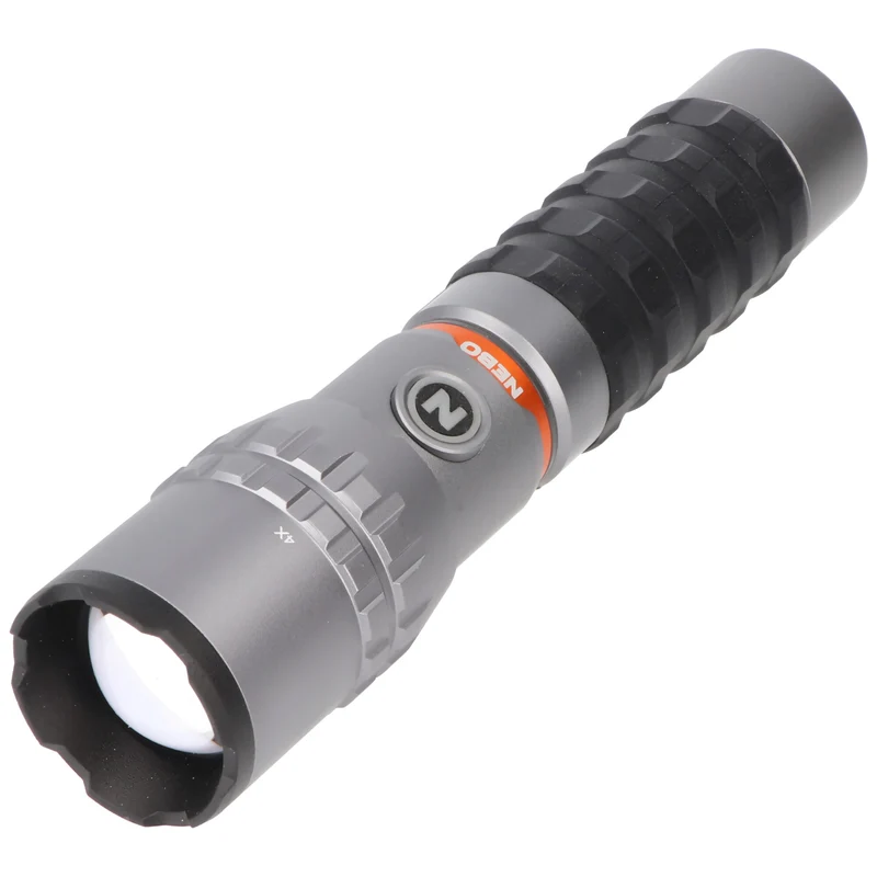 NEBO LED Taschenlampe SLYDE KING 2K mit bis zu 2000lm und 409m Leuchtweite integrierter Li-ion 18650 Akku 3,7V 2200mAh