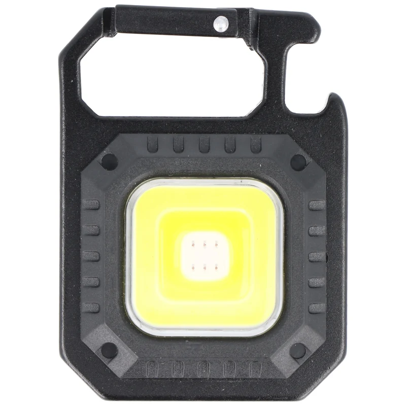 XCell Akku LED-Leuchte Square mit bis zu 1000 Lumen Helligkeit, Mini Leuchte, wiederaufladbar, 3-farbige COB-LED