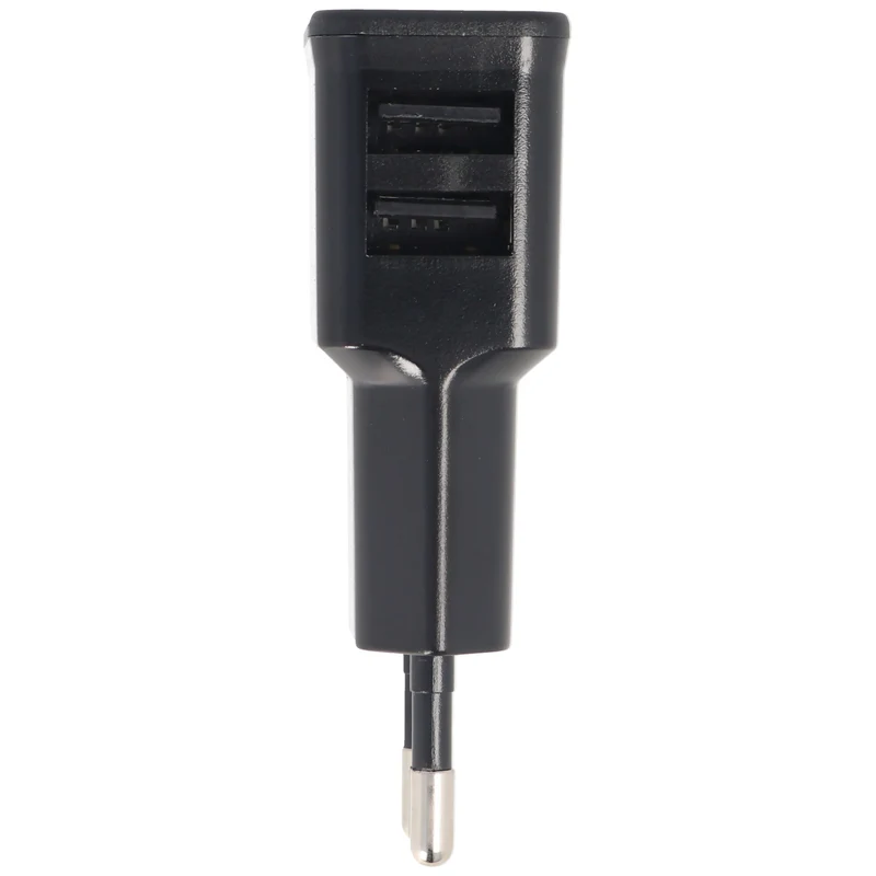 Goobay Dual USB-Ladegerät 2,4 A, 2x USB Ausgang, schwarz