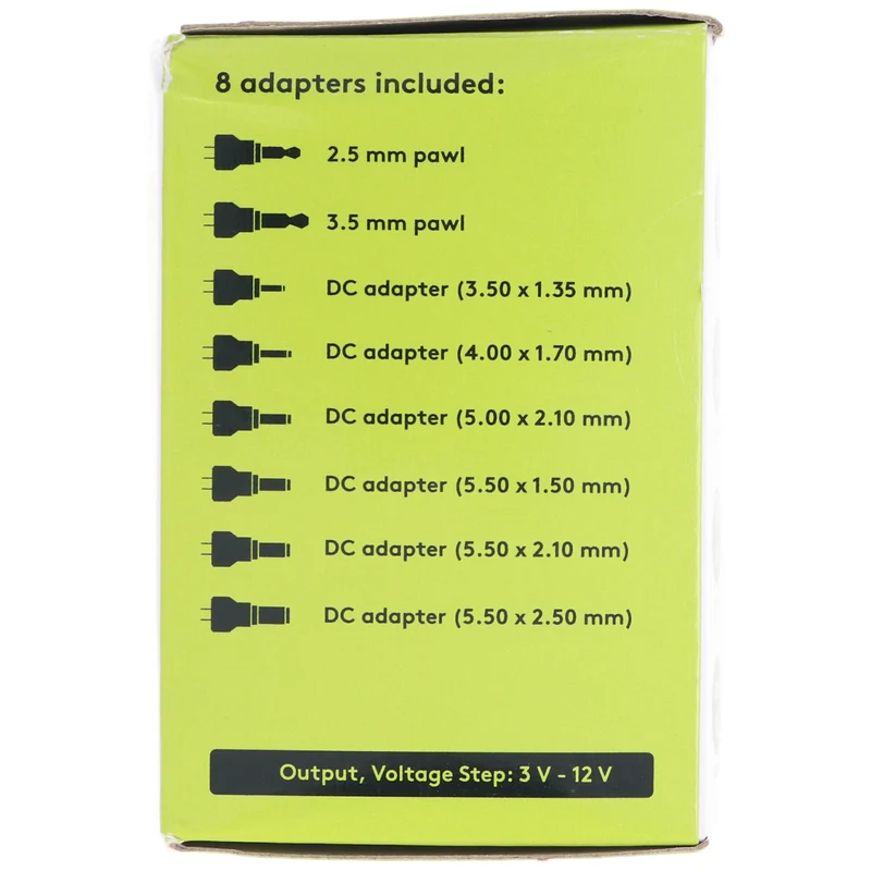 Goobay Universal Stabilisiertes Schaltnetzteil Eco-Friendly mit 2250mA
