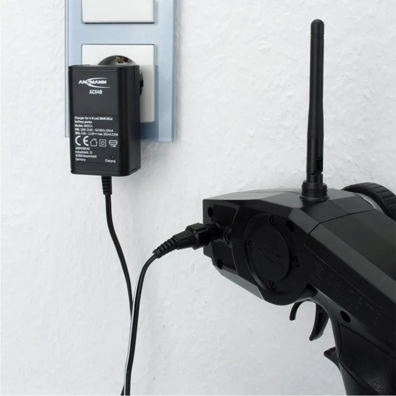 Ansmann Ladegerät ACS48 1001-0024 für 4,8 - 9,6 Volt Akkupacks