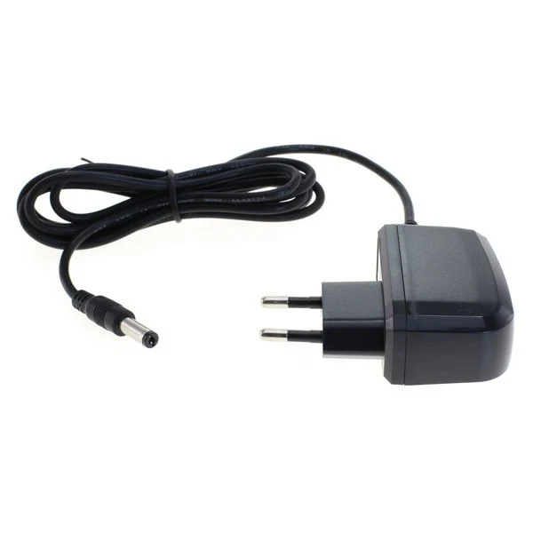 AccuCell Netzteil 100-240V - Output 12V/600mA - 5,5x2,1mm Stecker - schwarz