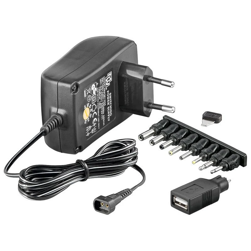 AccuCell Universal Stabilisiertes Schaltnetzteil mit max. 1500mA