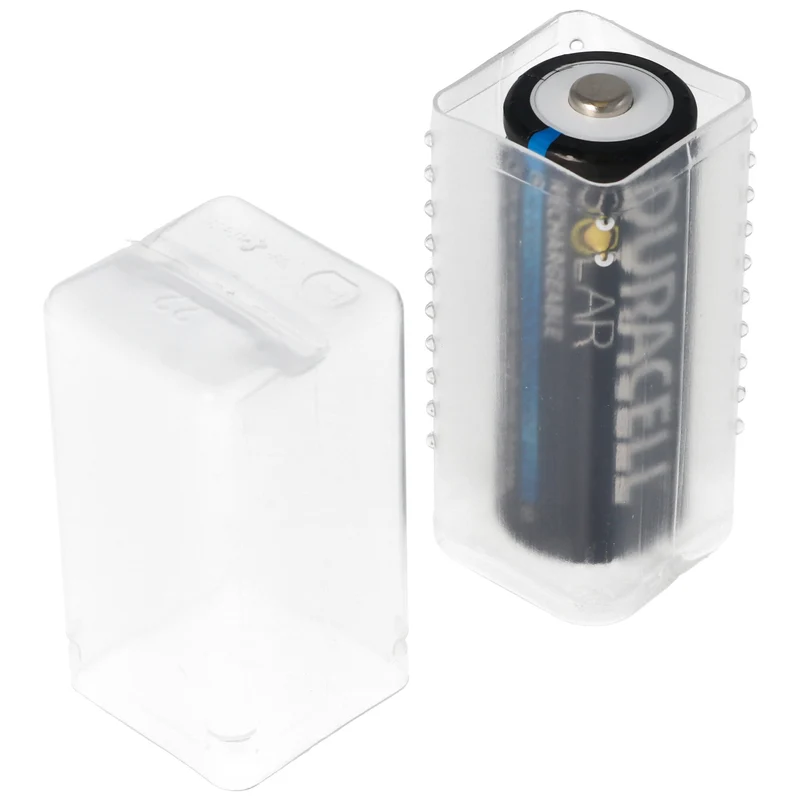 AccuCell Flexible Aufbewahrungsbox für 1 Stück Akku 21700, 20700, 18650, 18500