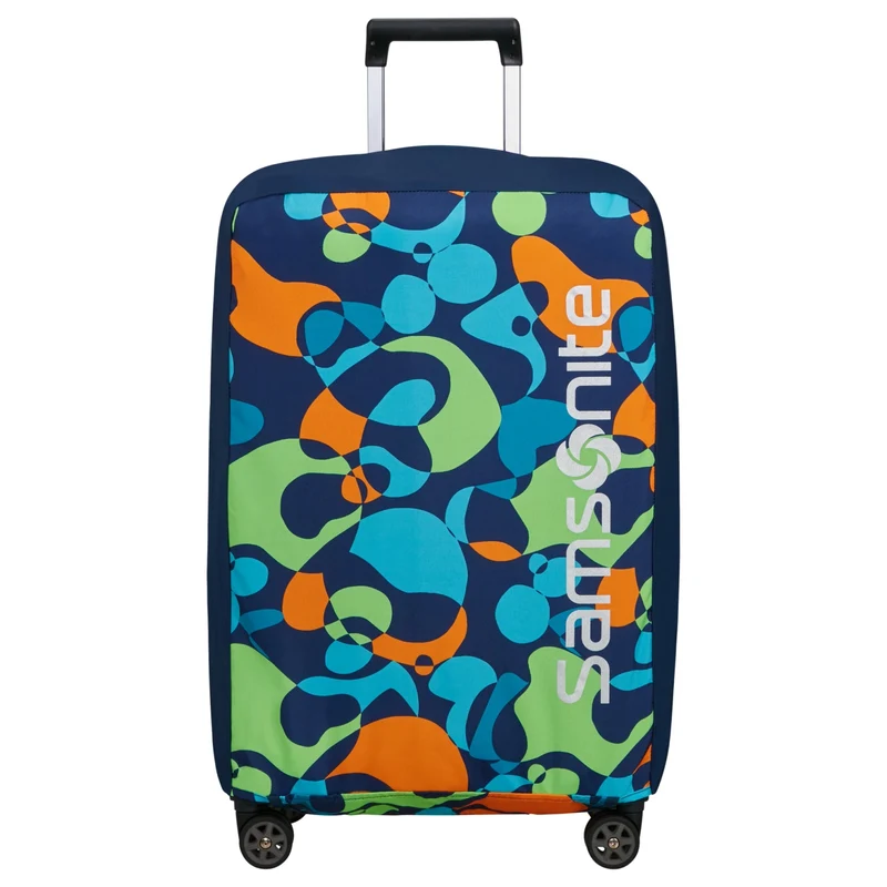 Samsonite Ta Revolution Foldable Funda protectora para maleta M - Funda para lluvia (colorwave)